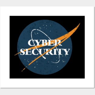 Cyber Security Space Vintage Posters and Art